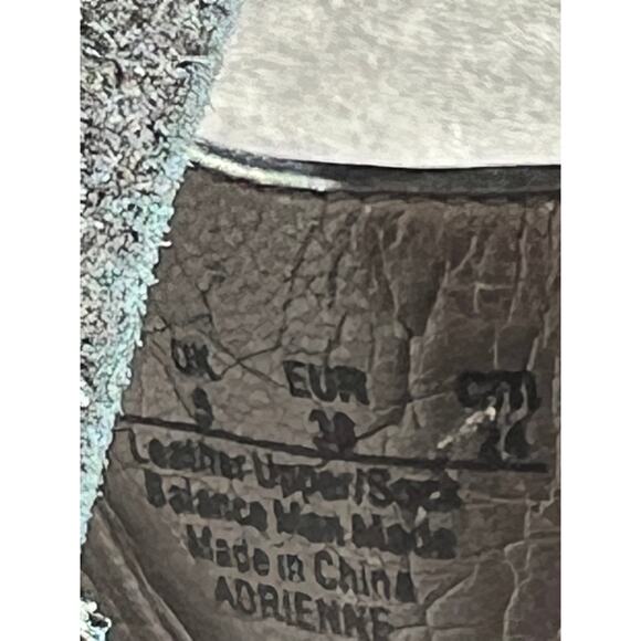 Sam Edelman Moto Studded Black Suede Peep Toe Stilettos Women's Size 7 Bikercore - Picture 6 of 6